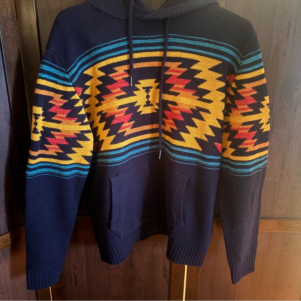 X-Ray Men's Aztec Sweater Hoodie or XRAY Jeans Southwestern Hoodie